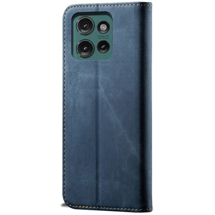 Чехол-книжка UniCase Jeans Wallet для Motorola Edge 50 Neo - Blue: фото 6 из 6