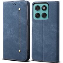 Чохол-книжка UniCase Jeans Wallet для Motorola Edge 60 Pro - Blue: фото 1 з 7
