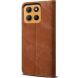 Чехол-книжка UniCase Jeans Wallet для Motorola Moto G15 - Coffee (372609C). Фото 6 из 6