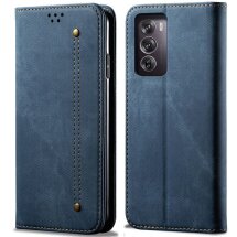 Чехол-книжка UniCase Jeans Wallet для OPPO Reno 12 Pro - Blue: фото 1 из 6
