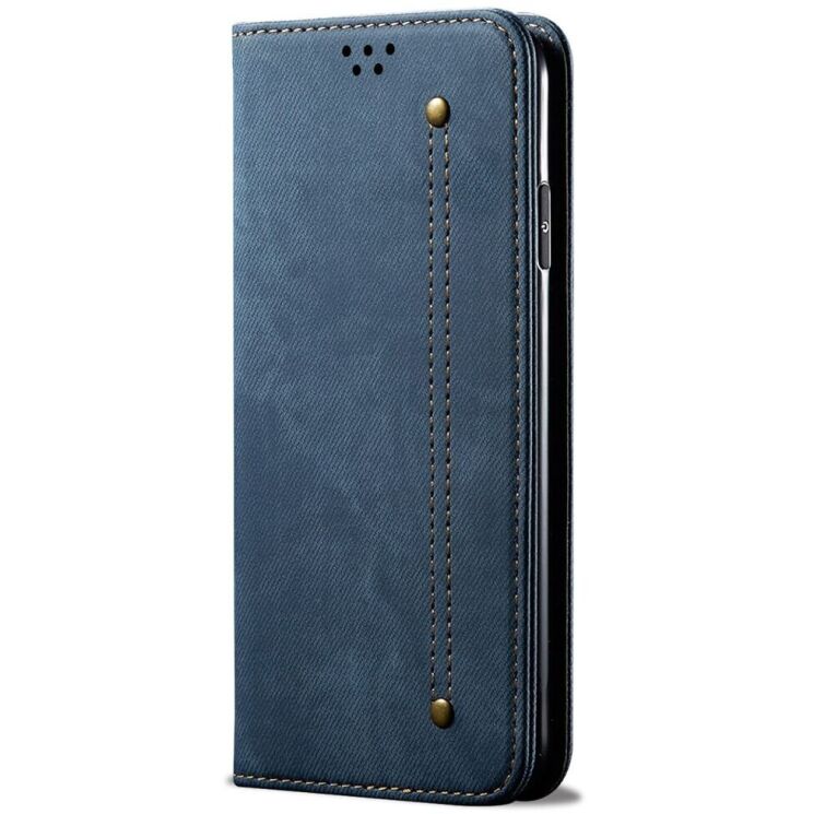 Чохол-книжка UniCase Jeans Wallet для OPPO Reno 12 Pro - Blue: фото 5 з 6