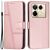 Чехол-книжка UniCase Jet Cover для Infinix Note 40 Pro - Rose Gold: фото 1 из 11