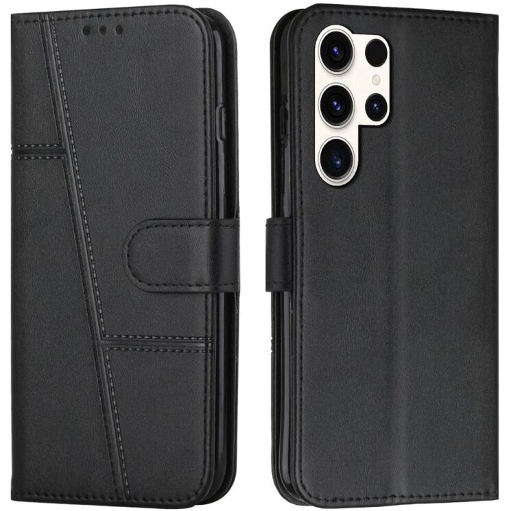 Чохол-книжка UniCase Jet Cover для Samsung Galaxy S25 Ultra (S938) - Black: фото 1 з 10