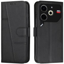 Чохол-книжка UniCase Jet Cover для TECNO Pova 6 Neo - Black: фото 1 з 10