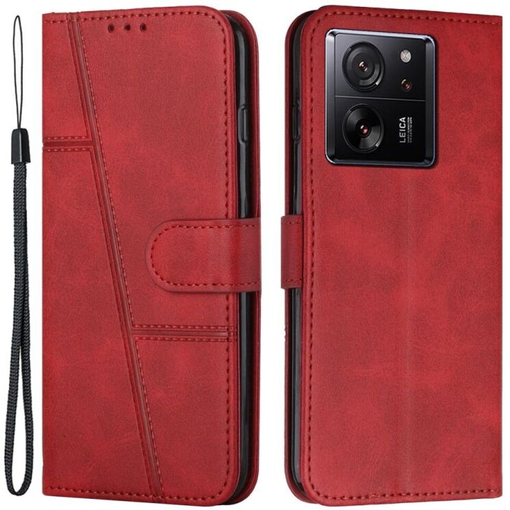 Чохол-книжка UniCase Jet Cover для Xiaomi 13T / 13T Pro - Red: фото 1 з 10