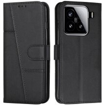 Чехол-книжка UniCase Jet Cover для Xiaomi 15 - Black: фото 1 из 10