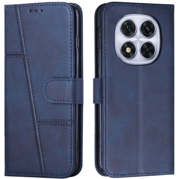 Чехол-книжка UniCase Jet Cover для Xiaomi Redmi Note 14 Pro 5G / Note 14 Pro Plus / Poco X7 - Sapphire: фото 1 из 10
