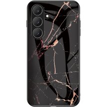 Чехол с рисунком Deexe Gradient Pattern для Samsung Galaxy S26 FE - Gold / Black: фото 1 из 6