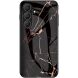 Чехол с рисунком Deexe Gradient Pattern для Samsung Galaxy S26 FE - Gold / Black (412708BF). Фото 1 из 6