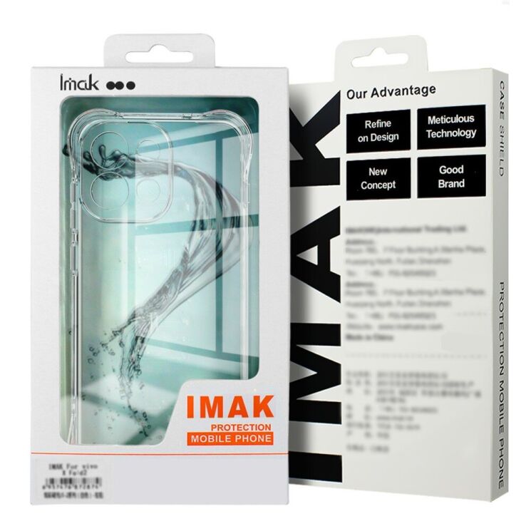 Чехол с усиленными углами IMAK Airbag MAX Case для Samsung Galaxy A27 (A276) - Transparent (408617T) Чехол с усиленными углами IMAK Airbag MAX Case для Samsung Galaxy A27 (A276) - Transparent: фото 3 из 11