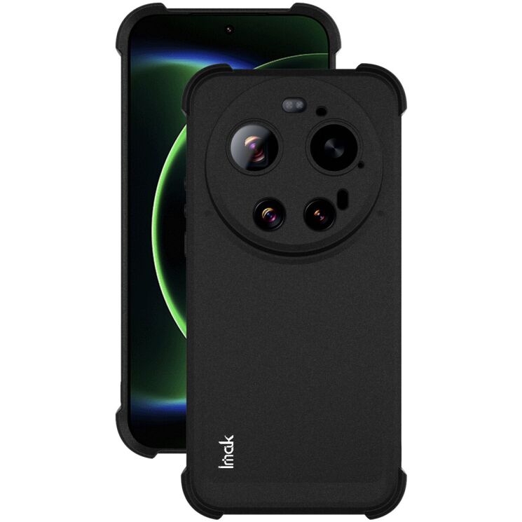 Чехол с усиленными углами IMAK Airbag MAX Case для Xiaomi 17 Ultra - Matte Black: фото 2 из 7