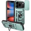 Чохол із захистом камери Deexe Armor Shield для iPhone 18 Pro / 17 Pro - Green (423626G)