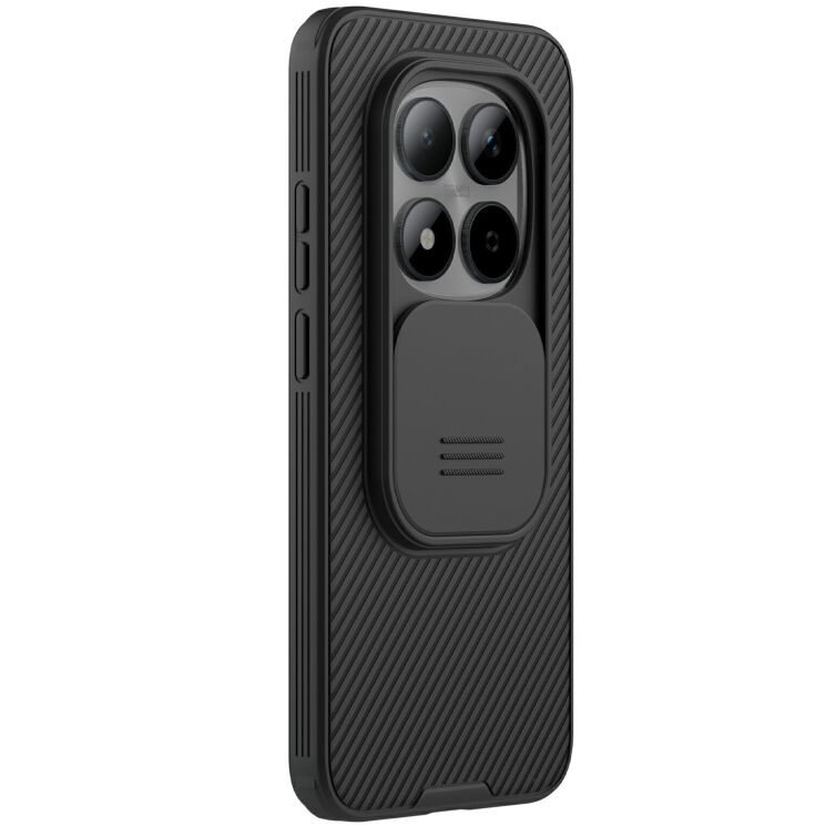 Чохол зі шторкою для камери NILLKIN CamShield Pro для Xiaomi Redmi Note 15 Pro 5G - Black (405004B) Чохол зі шторкою для камери NILLKIN CamShield Pro для Xiaomi Redmi Note 15 Pro 5G - Black: фото 3 з 16