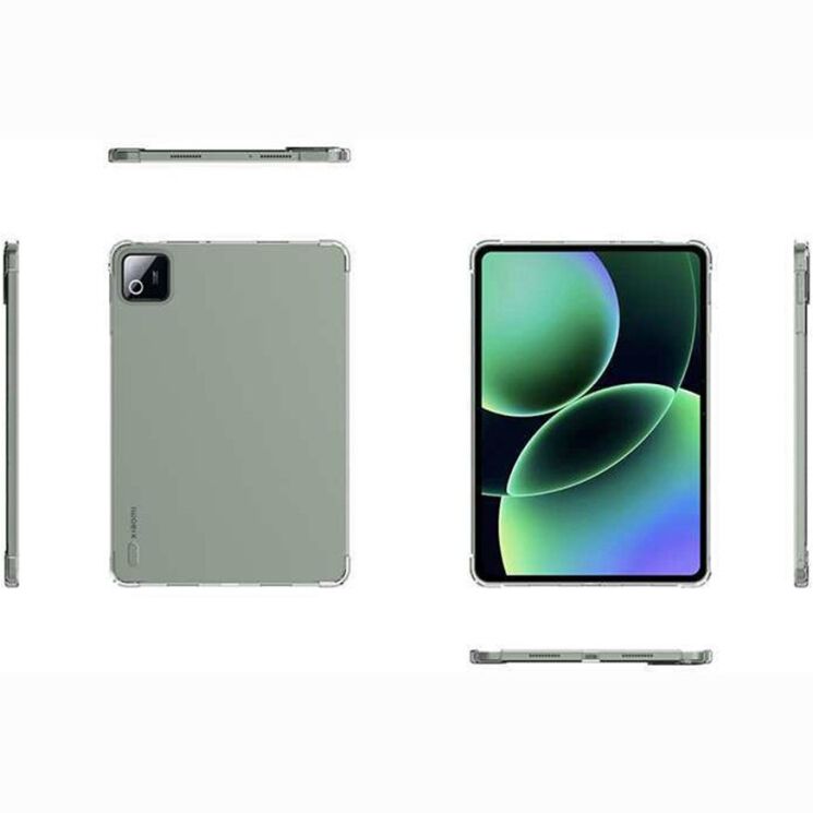 Чехол UniCase Airbag Max для Xiaomi Pad 8 / Pad 8 Pro - Transparent: фото 6 из 6