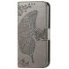 Чохол-книжка з малюнком UniCase Butterfly Pattern для Honor 200 - Grey (364158H). Фото 6 з 7