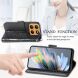 Чехол UniCase Butterfly Pattern для Motorola Moto G15 - Blue (377409L). Фото 9 из 11