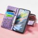 Чехол UniCase Butterfly Pattern для Motorola Moto G15 - Light Purple (377409LV). Фото 7 из 12