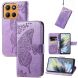 Чехол UniCase Butterfly Pattern для Motorola Moto G15 - Light Purple (377409LV). Фото 1 из 12
