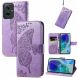 Чехол UniCase Butterfly Pattern для Motorola Moto G55 - Light Purple (366133LV). Фото 4 из 7