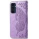 Чехол UniCase Butterfly Pattern для Samsung Galaxy A16 (A165) - Light Purple (365215LV). Фото 5 из 6