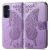 Чехол UniCase Butterfly Pattern для Samsung Galaxy A16 (A165) - Light Purple: фото 1 из 6
