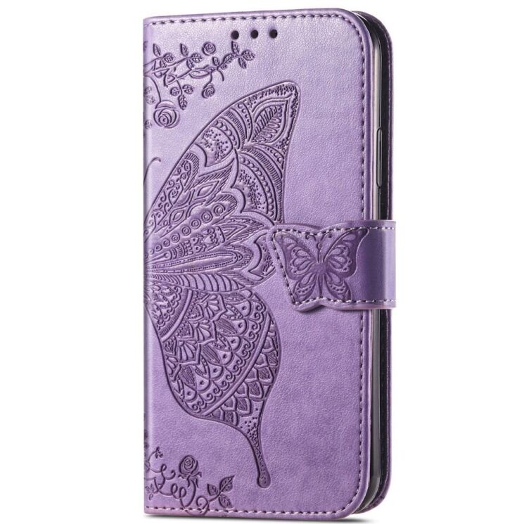 Чехол UniCase Butterfly Pattern для Samsung Galaxy A16 (A165) - Light Purple: фото 6 из 6