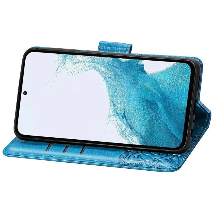 Чехол UniCase Butterfly Pattern для Samsung Galaxy A36 (A366) / A56 (A566) - Blue: фото 3 из 10