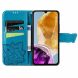 Чехол UniCase Butterfly Pattern для Samsung Galaxy M15 (M156) - Blue (349533L). Фото 2 из 8