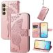 Чехол UniCase Butterfly Pattern для Samsung Galaxy S25 (S931) - Rose Gold (375325RG). Фото 1 из 9