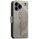 Чохол UniCase Butterfly Pattern для ZTE Blade A76 - Grey (402907H). Фото 6 з 10