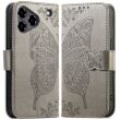 Чохол UniCase Butterfly Pattern для ZTE Blade A76 - Grey (402907H)