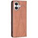 Чохол UniCase Geometric Pattern для Apple iPhone 17 - Brown (387227Z). Фото 3 з 8