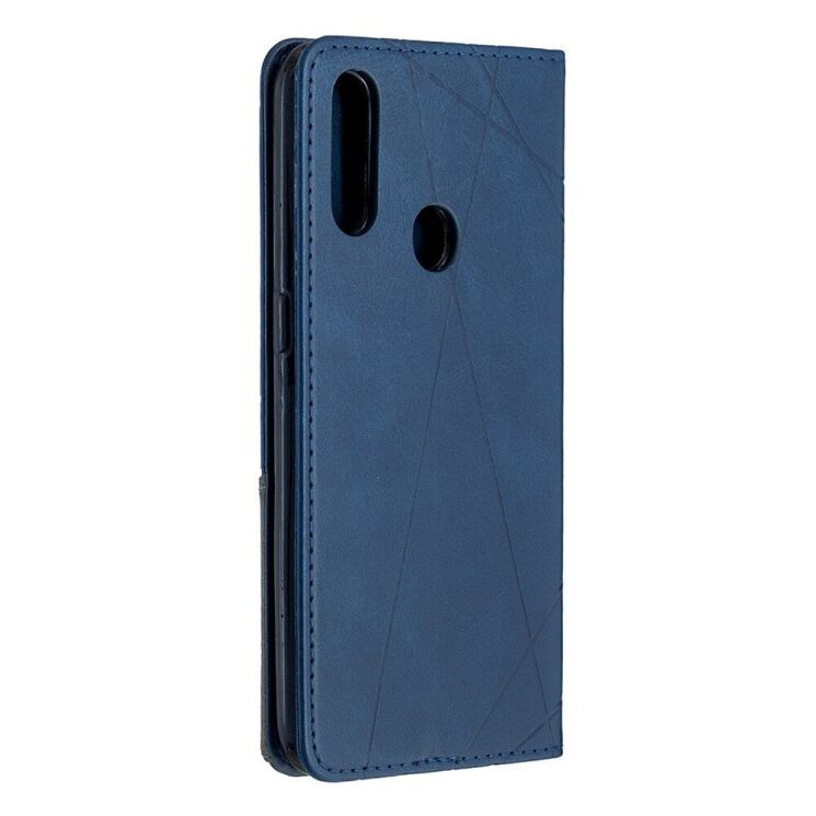 Чехол-книжка с кармашками UniCase Geometric Pattern для OPPO A31 - Blue: фото 3 из 10
