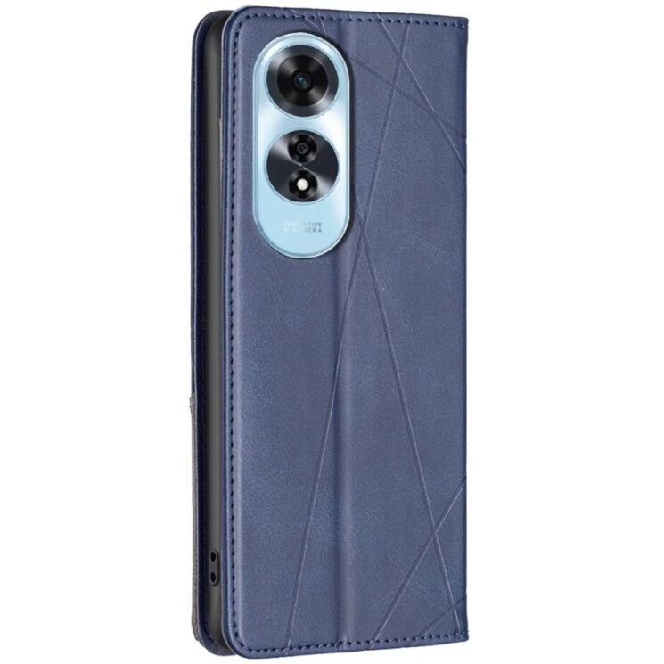 Чехол UniCase Geometric Pattern для OPPO A60 - Blue: фото 3 из 8
