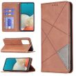 Чохол-книжка з кишеньками UniCase Geometric Pattern для Samsung Galaxy A53 (A536) - Coffee (292646C)