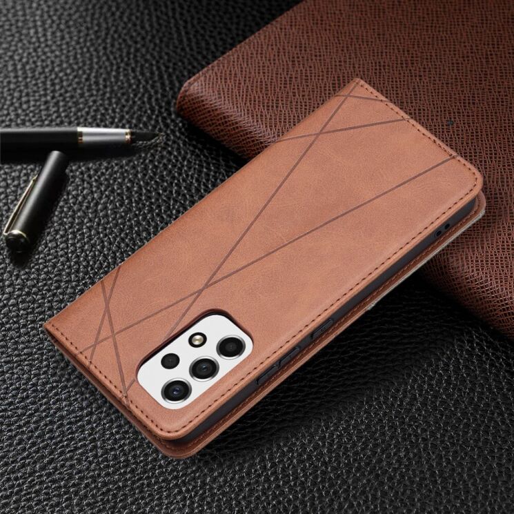 Чехол UniCase Geometric Pattern для Samsung Galaxy A53 (A536) - Coffee: фото 6 из 9