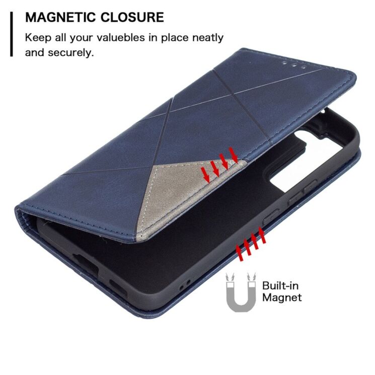 Чехол UniCase Geometric Pattern для Samsung Galaxy S22 (S901) - Grey: фото 9 из 9