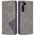 Чехол UniCase Geometric Pattern для Samsung Galaxy S22 (S901) - Grey: фото 1 из 9