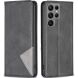 Чехол UniCase Geometric Pattern для Samsung Galaxy S24 Ultra - Black (343303B). Фото 1 из 8