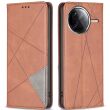 Чохол UniCase Geometric Pattern для Xiaomi Poco F7 Pro / F7 Ultra - Brown (378644Z)