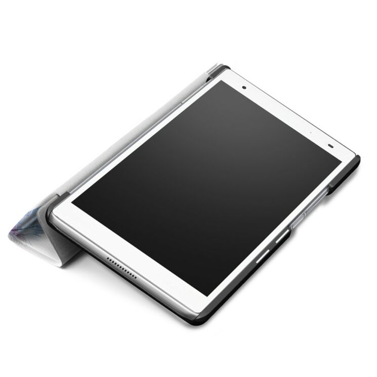 Чехол UniCase Life Style для Lenovo Tab 4 8 Plus - Feather Pattern: фото 7 из 9