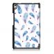 Чехол UniCase Life Style для Lenovo Tab 4 8 Plus - Feather Pattern (177500E). Фото 3 из 9
