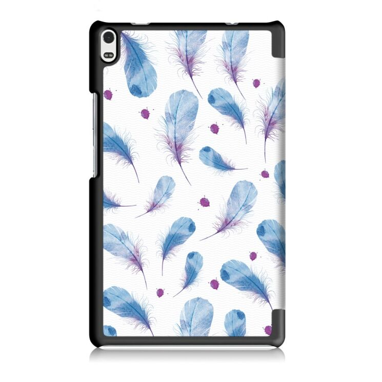 Чехол UniCase Life Style для Lenovo Tab 4 8 Plus - Feather Pattern: фото 3 из 9