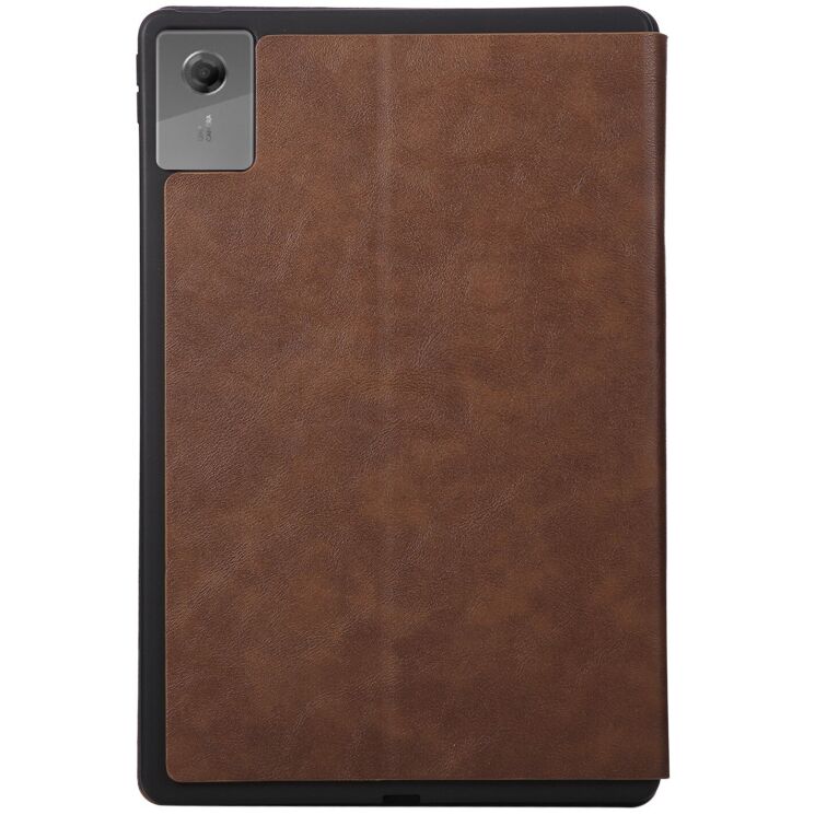 Чохол UniCase Stand Cover для Lenovo Idea Tab Plus - Brown: фото 5 з 6