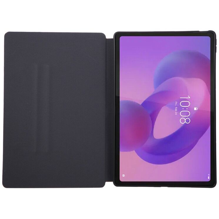 Чохол UniCase Stand Cover для Lenovo Idea Tab Plus - Brown: фото 2 з 6