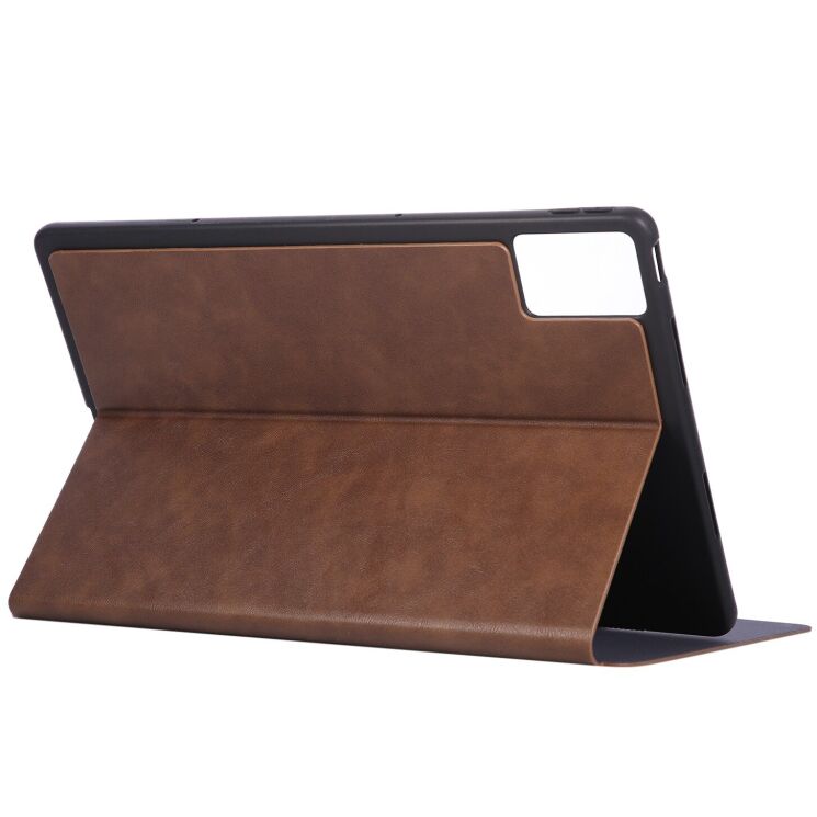 Чохол UniCase Stand Cover для Lenovo Idea Tab Plus - Brown: фото 4 з 6