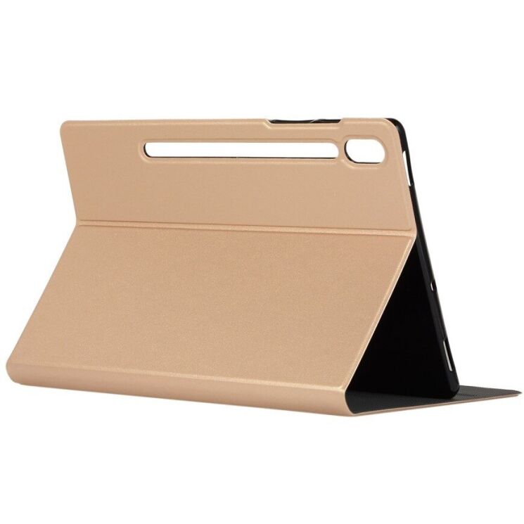Чохол UniCase Stand Cover для Samsung Galaxy Tab S8 Ultra (T900/T906) - Gold: фото 6 з 8