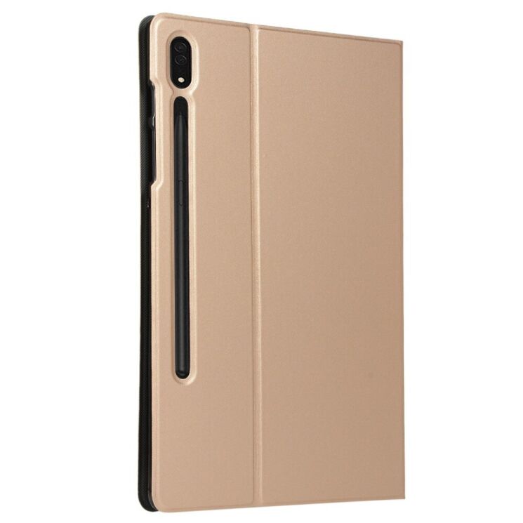 Чохол UniCase Stand Cover для Samsung Galaxy Tab S8 Ultra (T900/T906) - Gold: фото 4 з 8