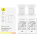 Комплект защитных пленок BASEUS NanoCrystal для Apple Watch Series 10 46mm - Black (364517B). Фото 3 из 5