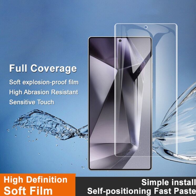 Захисна плівка IMAK Hydrogel Clear Film для Samsung Galaxy S25 Ultra (S938): фото 3 з 11